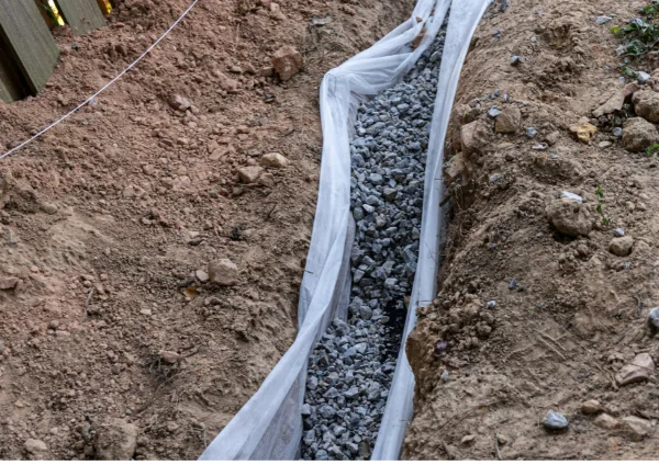 Exposed underground piping