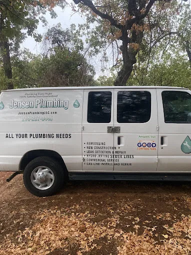 Jensen Plumbing service van
