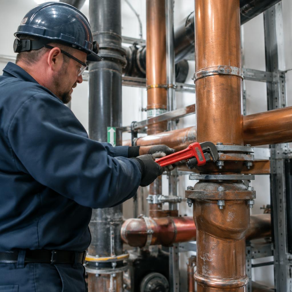 Commercial Pipe Repair & Replacement by Jensen Plumbing in Denton County, TX
